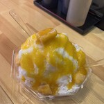 福臨閣売店 - 雪花氷マンゴー600円