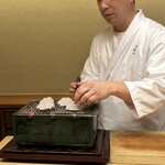 徳ㇵ本也 - 鱧の焼き霜