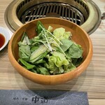 焼肉中道 - サラダ