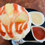 こひる庵 - スモ桃ヨーグルト　通常サイズ　1750円