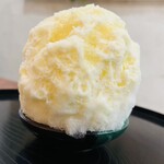 こひる庵 - 味見氷ハニーチーズタルト　200円