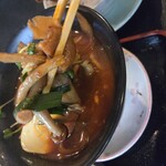 まさか - 旨辛肉汁はめちゃめちゃ具だくさんでした！