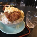 まさか - タルタルソースカツ丼アップ!