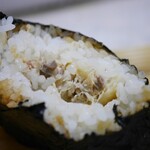 にぎりめし - トロさば醤油握り