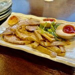 自家製麺 麺や ひなた - 盛り合わせ 650円