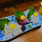 三男坊 - お任せ刺身盛り合わせ