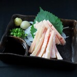 馬刺し郷土居酒屋 おしょうしな - 超希少部位　馬心根刺し