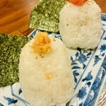 酒と魚 comaru - おにぎり　メニューにはありません