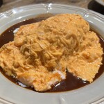 ESPRESSO D' WORKS yellow - デミグラスソースのオムライス