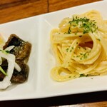 酒と魚 comaru - お通し　パスタが美味かった