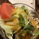 オータニレストラン - 料理写真:付属のサラダ