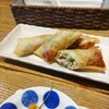 産直 cafe べこ - 豚こまと野菜の春巻き