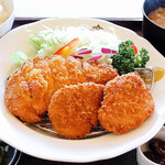 高松カントリー倶楽部 - 豚ヒレとロースカツ