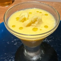 malca - 郡山　鈴木農場さんのとうもろこしの冷製スープ