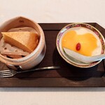 中國菜 奈良町 枸杞 - マーライコー、杏仁豆腐