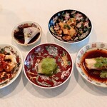 中國菜 奈良町 枸杞 - 前菜５種