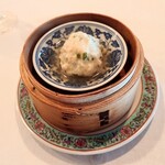 中國菜 奈良町 枸杞 - イカ、エビ、ホタテ蒸し