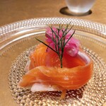 シャテーニュ - 鱒のマリネ