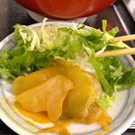 永楽 - 豚角煮タン麺930円（ランチは、炒飯、麻婆豆腐ほか、食べ放題）