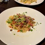 炭と料理とワイン AVANZARE - 美しが丘産　色々野菜のオイルソースパスタ(半人前)