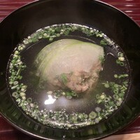 多仁本 - すっぽんとフカヒレ真丈はさすがの一品
                  めいち鯛、鰹のお刺身が次に出ましたが、お写真撮り忘れ。お刺身も美味でした。