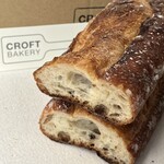 クロフトベーカリー - ふわバゲット　断面