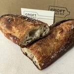クロフトベーカリー - ふわバゲット　断面