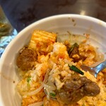 炭火焼肉 にく式 - 「ぶっかけ飯」