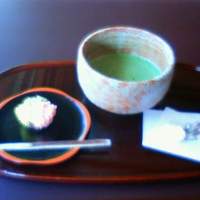 錦水 - おうすとお菓子のセット