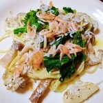 ねの吉 - 桜えびとしらすの菜の花の春♪クリチナーラ（１４年３月）