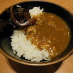 MARSEN - 夕食-カレーとゴーヤの漬け物