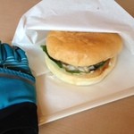 ビンゴバーガー - ビンゴバーガー　グローブでサイズ確認