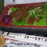 ミートショップ ヒロ - サーロインステーキ弁当¥1000