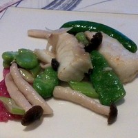 中国料理 梨杏 - 鯛といろいろ野菜の柚子胡椒風味炒め
                