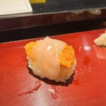 築地 男前鮓 - ウニイカ