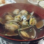 千萬 - 大あさりの酒蒸し