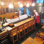 三陽寿司 - １Fカウンター席