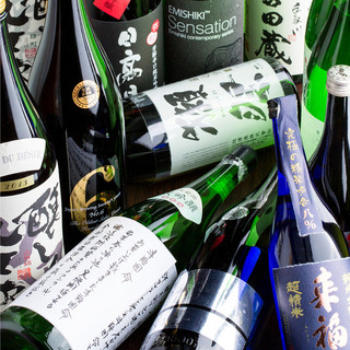個室居酒屋 京屋小町と江戸娘 - 美味しい食事には、美味しい日本酒がよく合います◎