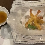 一誠 - 車海老の天婦羅（三本）
