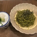 一誠 - 茶そば（自家製）