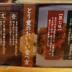 鶏そば炭や - 卓上薬味