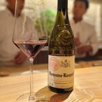 まとい 銀座 - シャトーブリアンサンドに合わせた赤ワイン