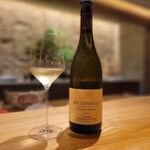 まとい 銀座 - ムルソー❤️白ワイン、しっかりした味わい、濃厚な肝ソースにも負けない