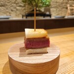 まとい 銀座 - 米沢牛、シャトーブリアン、カツサンド