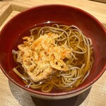 日本橋 蕎ノ字 - 桜えびかき揚げ　駿河湾　桜海老　鹿児島　蕎麦