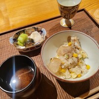 まとい 銀座 - 〆ご飯 トリュフの香りがスゴカった