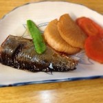 とんかつ 安右衛門 - 身欠きニシンと大根の煮物