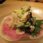 やなぎ澤 - 【再訪9】カワハギの肝和え