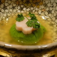 はり清 - 春らしい器と、お料理で始まりました♪