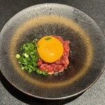 焼肉 川かみ - 和牛ユッケ　¥1280